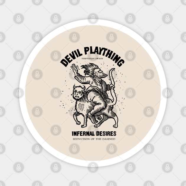 Devil Plaything Magnet by artslaves